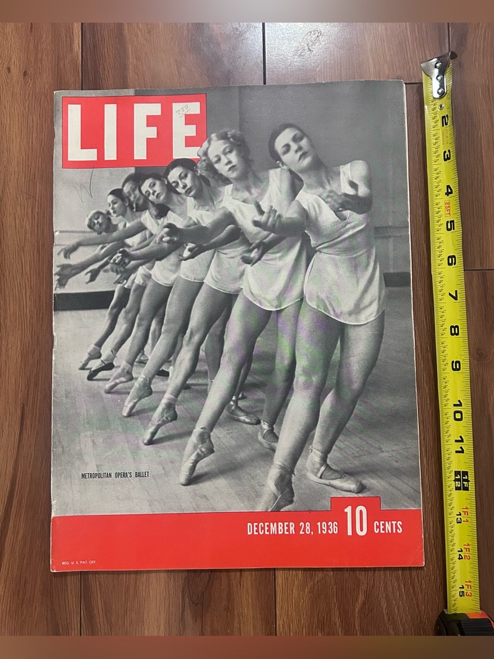 LIFE Magazine Dec 28, 1936 Full Sized Magazine Illustrated News, Great Condition